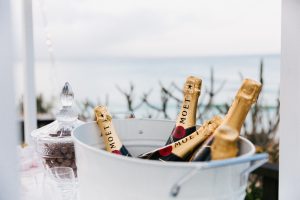 Moet champagne at the event